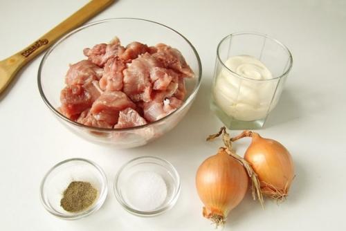 Свинина тушеная в майонезе. 01 Свинина тушеная в майонезе. 01