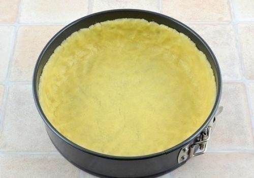 Обалденный творожный пирог с персиками. 04