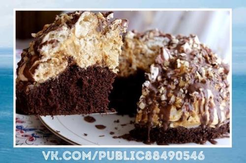 Вкуснейший рецепт.  Домашний трюфельный торт.