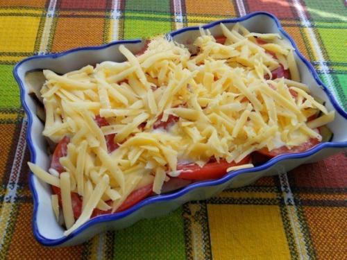Куриное Филе с баклажанами и помидорами в ДУХОВКЕ. 04