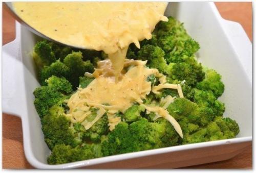 Запеканка с брокколи. 06