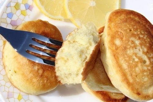 Пышные оладьи без яиц.