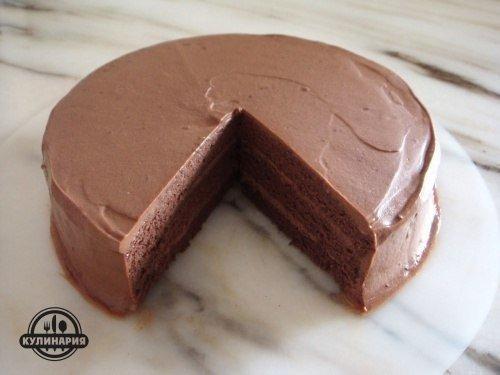 Шоколадный бисквит.  Ингредиенты: