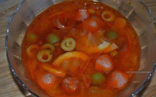 Суп - солянка?   Суп - солянка пошаговый рецепт - очень простой рецепт. 07