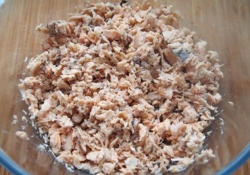 Салатные шарики А-ля Мимоза. 01