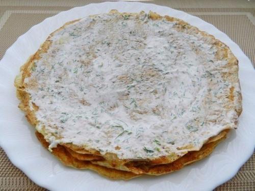 Кабачковые блинчики.  Ингредиенты: 04