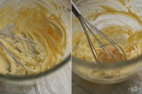 Профитроли с лимонно - ванильным кремом. 08