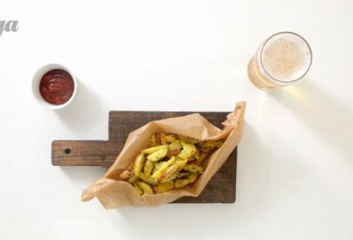 Картофель Айдахо.  Ингредиенты: