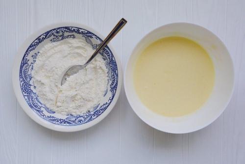 Ванильный кекс с влажной шоколадной начинкой. 02