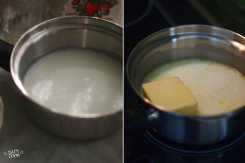 Профитроли с лимонно - ванильным кремом. 02