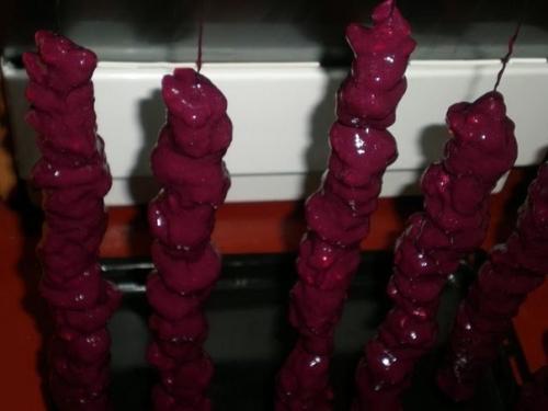 Чурчхела. Ингредиенты: Виноградный сок - 1 л. 04 Чурчхела. Ингредиенты: Виноградный сок - 1 л. 04