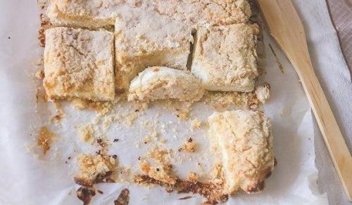 Деревенский творожный пирог с песочной крошкой. 04