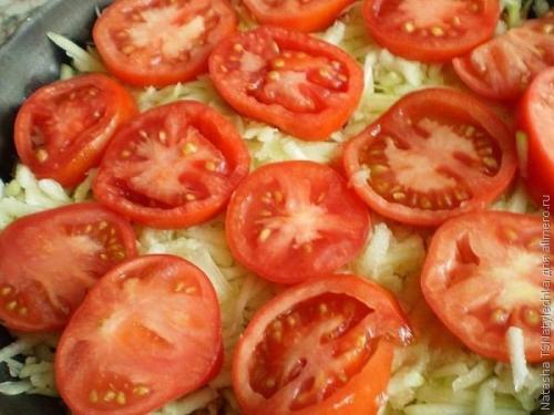 Нежная запеканка из кабачка. 04