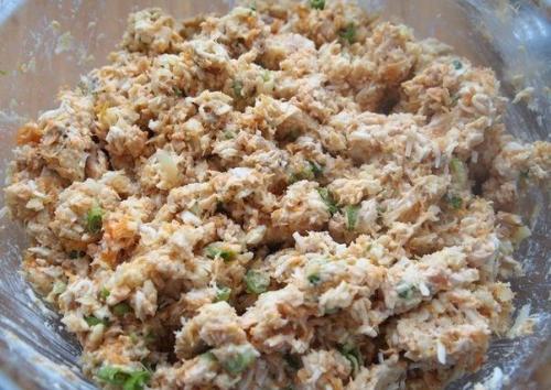 Салатные шарики А-ля Мимоза. 05