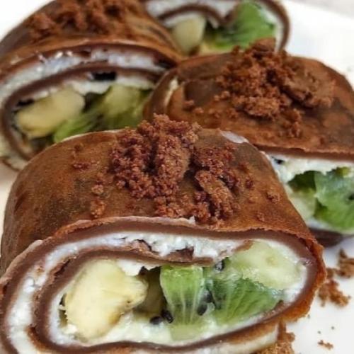Невероятно вкусный десерт - сладкие роллы!