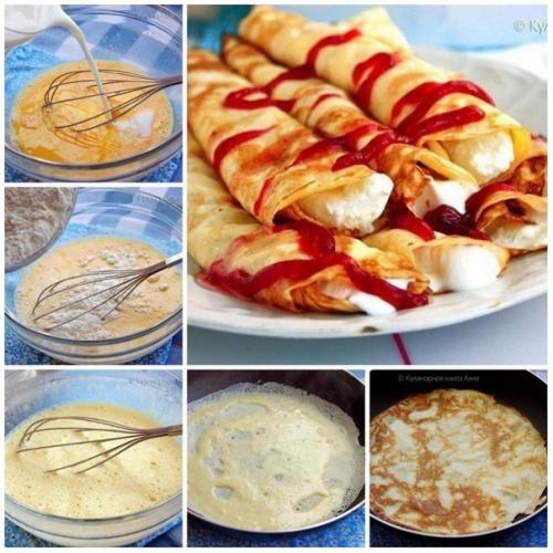 Блинчики, которые таят во рту.