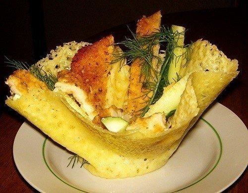 Сырные корзиночки.  Ингредиенты: 06