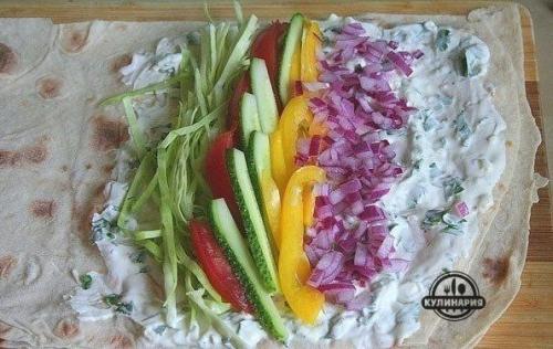 Домашняя шаурма. Ингредиенты: 04 Домашняя шаурма. Ингредиенты: 04