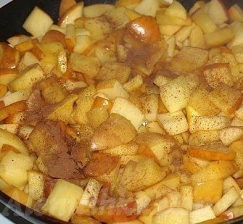 Слойки с яблоками. 02