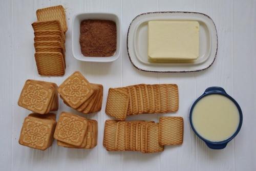 Пирожное Картошка.  Ингредиенты: 01