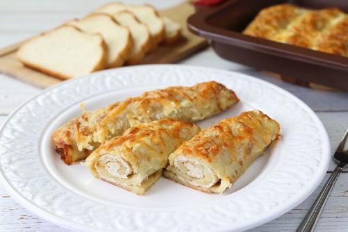 Рулеты Курочка в Драниках.