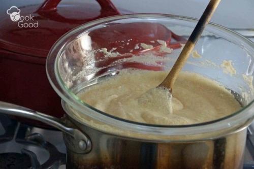 Мягкая нуга с орехами и курагой.