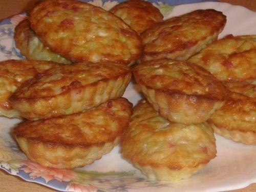 Очень вкусные кексики на завтрак.