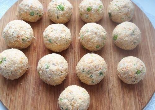 Салатные шарики А-ля Мимоза. 06