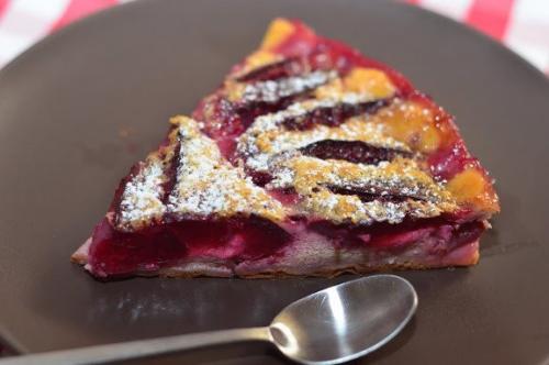 Клафути со сливами. 07