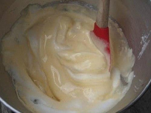 Шоколадный бисквит.  Ингредиенты: 02