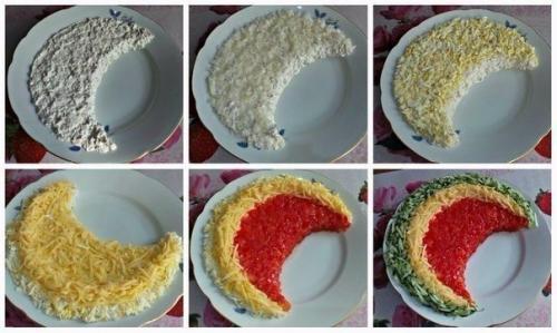 Салат Арбузная Долька.