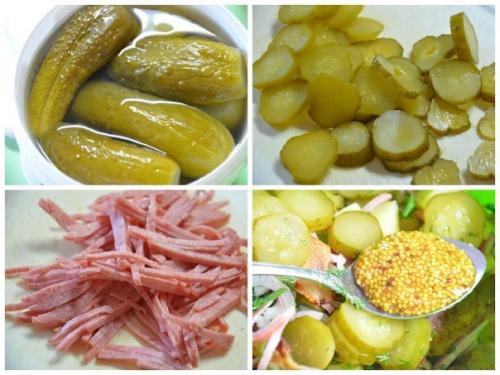 Немецкий картофельный салат. 02