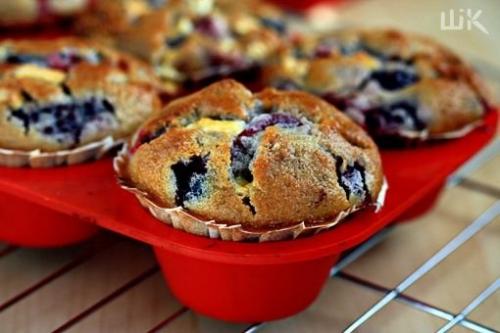 Ягодные кексы. Воздушные, прямо тают во рту! Ягодные кексы. Воздушные, прямо тают во рту!