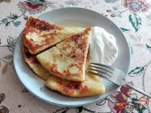 Очень вкусные картофельные лепешки сконы. 03