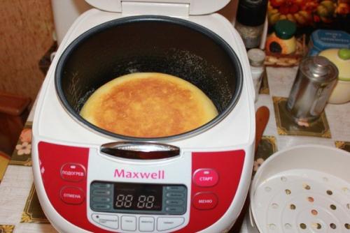 Творожник в мультиварке.  Ингредиенты: 08