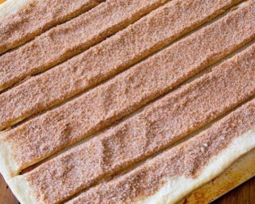 Торт - рулет с корицей или очень большой Синнабон! 01