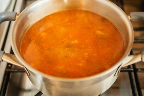 Солянка.  Ингредиенты:   - 400 г мясо (свинина или говядина). 03