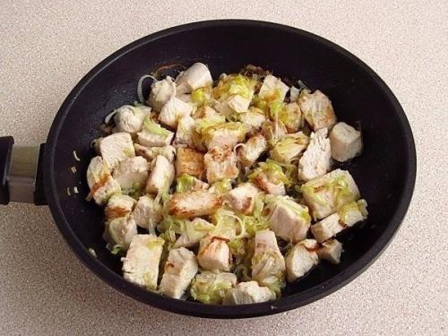 Куриный суп с плавленым сыром. 05