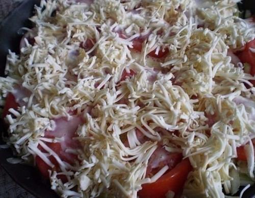 Нежная запеканка из кабачков. 06