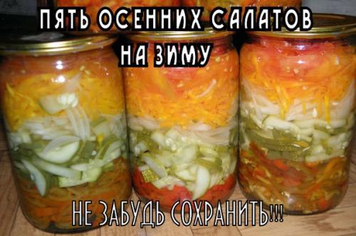 Зимние заготовки в сентябре.