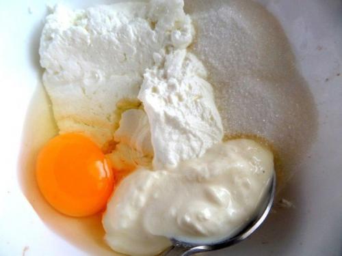 Творожные палочки с яблоком. 01