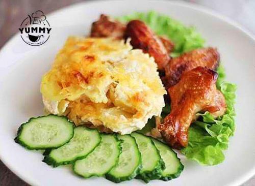 Картофельный гратен.  Вам потребуется: