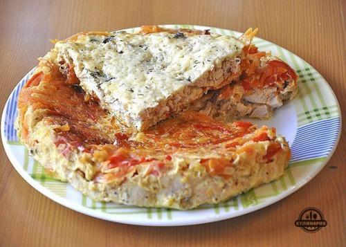 Запеканка из куриной грудки. 06