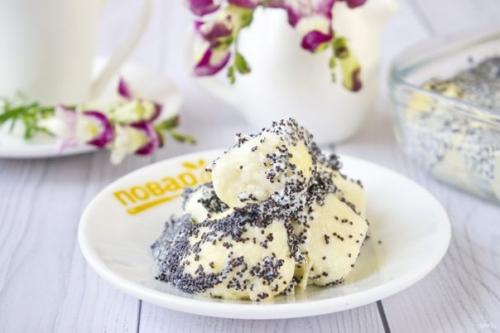 Запеченные ленивые вареники.