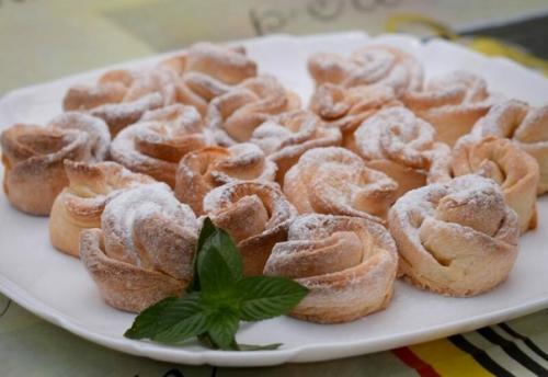 Творожное печенье Чайная Роза.