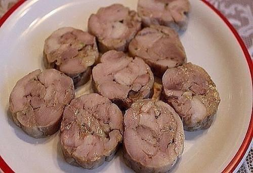 Колбаса домашняя куриная быстрого приготовления - обалденный вкус! 01