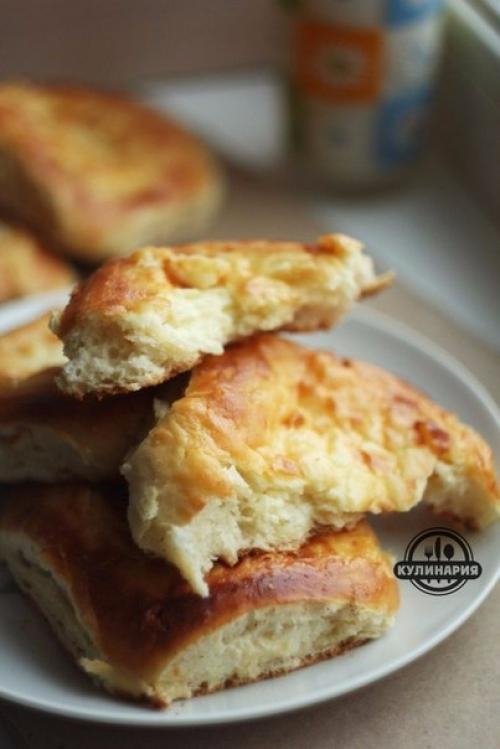 Ватрушки с творогом.

