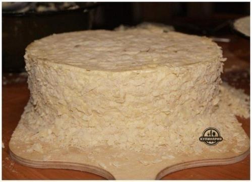 Торт Наполеон на СКОВОРОДЕ. 04