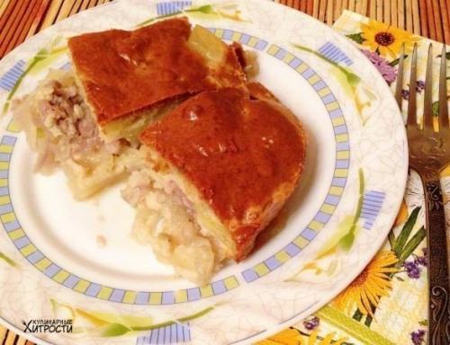 Мясной пирог за 15 минут?