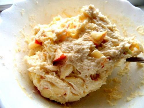 Творожные палочки с яблоком. 05